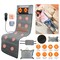 Edge Collections - 53.14" x 19.68" - Gray - Rejuvenating Full Body Massage Mat with Heat and Vibration - 1 Piece